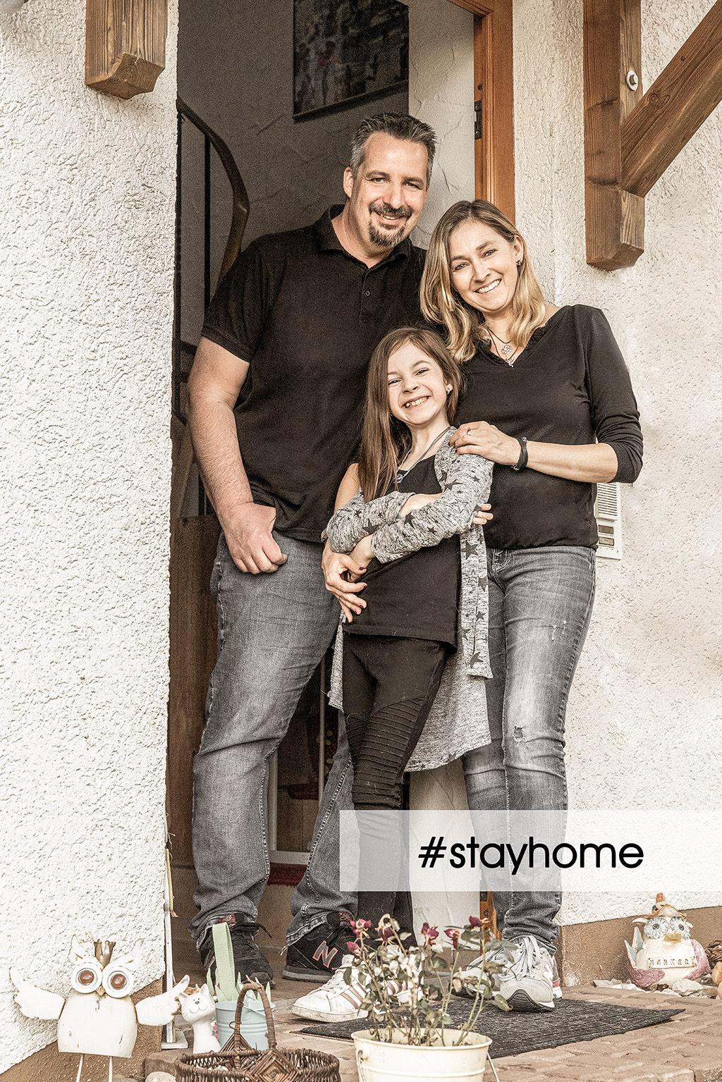 Familienfoto, stayhome,