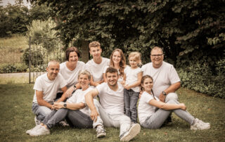 Familienfotos in der Natur