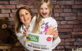 Smilie4aSmilie die Spencenaktion 2025 lächel für einen guten Zweck