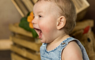 Babyfoto, 1 Geburtstag, Details, Fotostudio lichtblick Blumen, Ostern