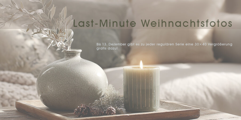 Lastminute Weihnachtsfotos