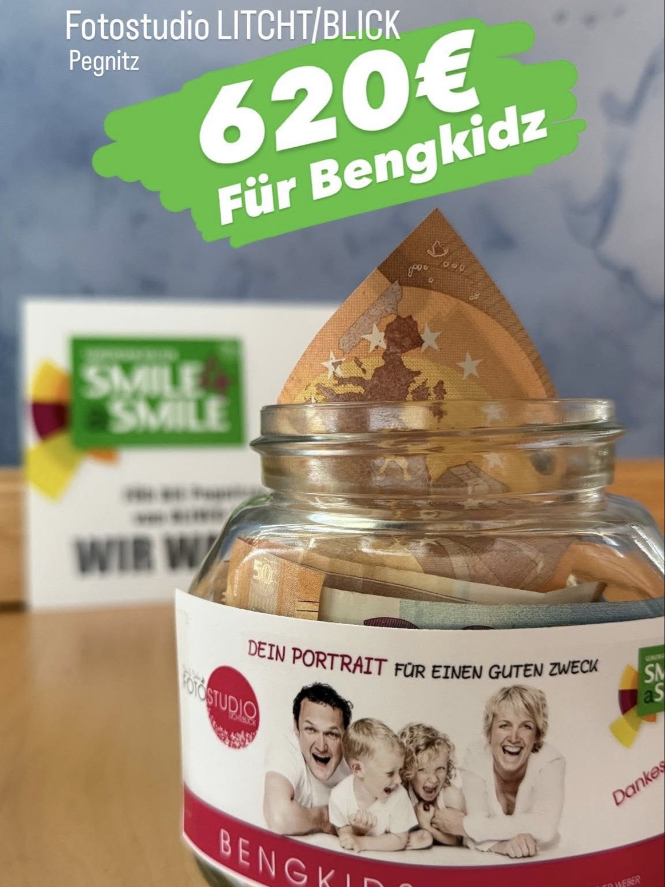Smilie4aSmilie die Spendenaktion für den Verein Bengkidz von Oliver Weber